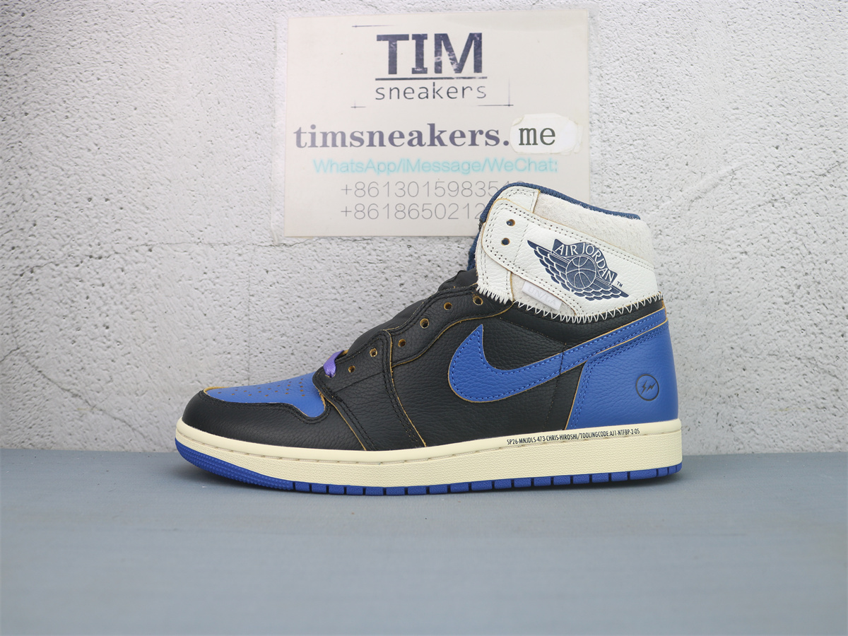 LJR Batch Air Jordan 1 Retro High OG SP Fragment x Union LA Sport Royal IO7847-001